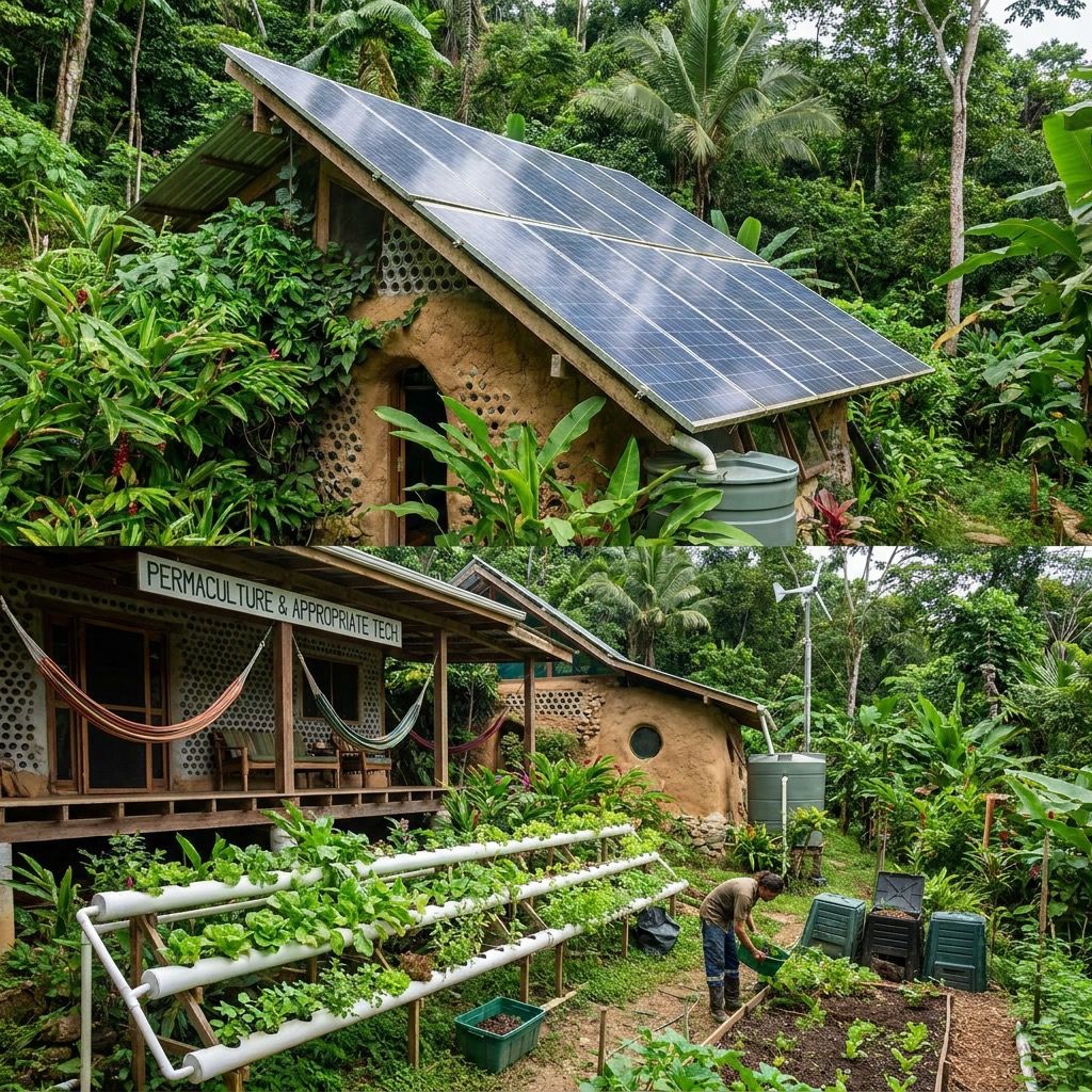Earth-bermed house